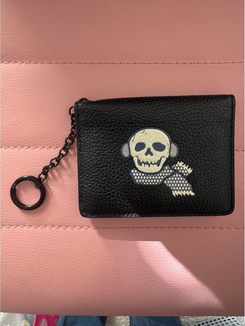 C2.0 The Coach Bonesy Zip Card Case